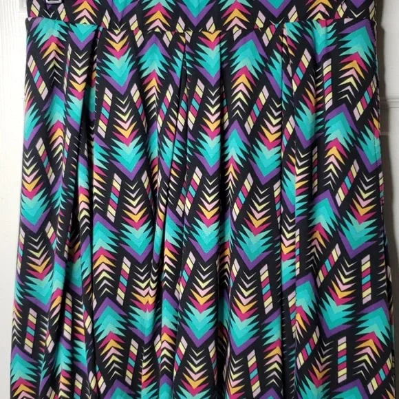 LulaRoe, 0246, Multicolored skirt / Size L - Picture 5 of 5